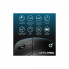 Мышка OfficePro M307B Silent Click Wireless/Bluetooth Black (M307B) (243679)