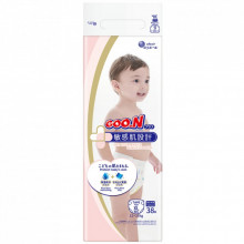 Подгузники GOO.N Plus для детей 12-20 кг размер XL 38 шт (21000630) (315779)
