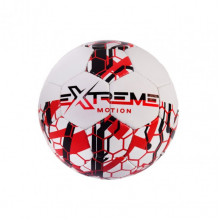 Мяч футбольный FP2108, Extreme Motion №5 Диаметр 21, PAK MICRO FIBER, 435 грамм (Красный)