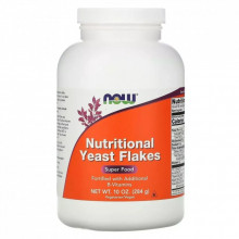 Витаминно-минеральный комплекс Now Foods Пищевые дрожжи в хлопьях, Nutritional Yeast Flakes, 284 гр (NOW-02455) (308879)