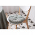 Подушка на стул Ardesto Oliver зеленый, D-40см 100% хлопок (ART03OG) (332879)