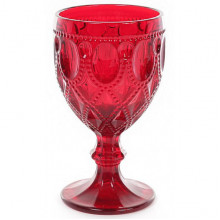 Набір 6 винних келихів Siena Toscana 300мл, рубінове скло (187089)