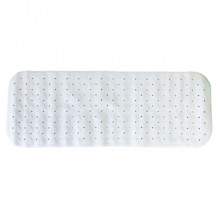 Коврик в ванную комнату на присосках MGZ-0901(White) 35х95 см