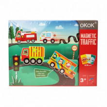 Деревянная игрушка Пазлы MD 2815 магнитные