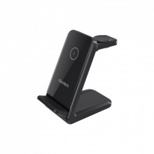 Зарядное устройство Choetech Wireless 3-in-1 15W black (T608-F) (323289)