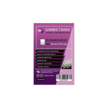 Протектор для карт Games 7 Days 56 х 87 мм, Standard USA, 100 шт (STANDART) (GSD-015687) (244389)