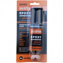 Автомобильный клей SHAFER прозор.+прозор. 30г (SD102) (246489)