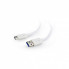 Дата кабель USB 3.0 AM to USB-C 0.1m Cablexpert (CCP-USB3-AMCM-W-0.1M) (261489)
