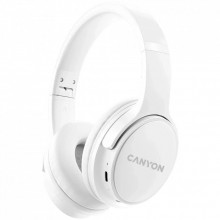 Наушники Canyon OnRiff 4 Bluetooth White (CNS-CBTHS4W) (253589)