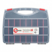 Органайзер пластиковый, 19" 480x380x80 мм INTERTOOL BX-4003 (175689)