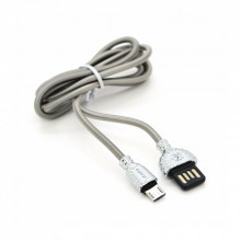 Дата кабель USB 2.0 AM to Micro 5P 1.0m XO Silver 2.8А iKAKU (YT-iK/XO-MS) (321689) Дата кабель USB 2.0 AM to Micro 5P 1.0m XO Silver 2.8А iKAKU (YT-iK/XO-MS) (321689)