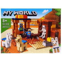 Детский конструктор "Minecraft" 1018, 201 деталь