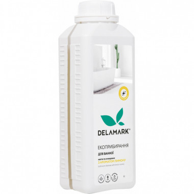 Жидкость для чистки ванн DeLaMark с ароматом лимона 1 л (4820152331892) (199299)
